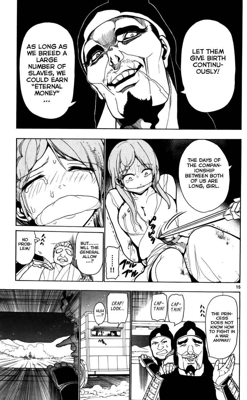 Magi - Labyrinth of Magic Chapter 20 page 16 - Chapter 20: Slave Hunting
