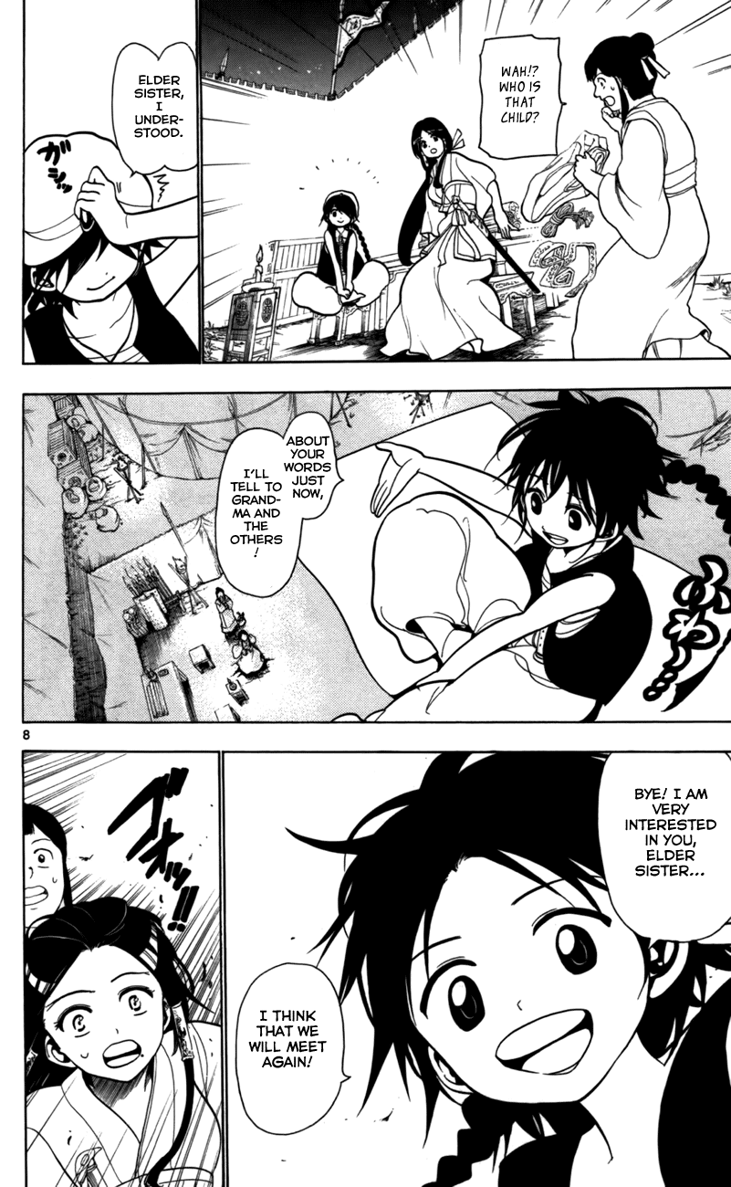 Magi - Labyrinth of Magic Chapter 20 page 9 - Chapter 20: Slave Hunting
