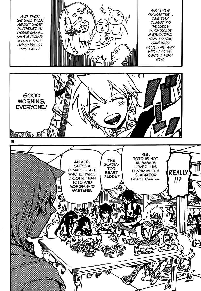 Magi - Labyrinth of Magic Chapter 200 page 19 - Chapter 200: Manly Tears