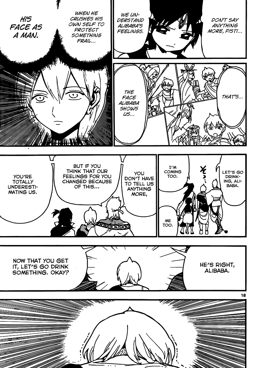 Magi - Labyrinth of Magic Chapter 200 page 22 - Chapter 200: Manly Tears