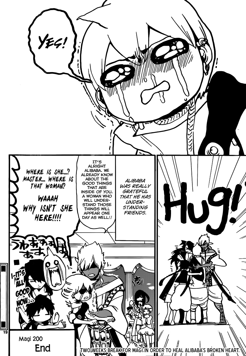 Magi - Labyrinth of Magic Chapter 200 page 23 - Chapter 200: Manly Tears