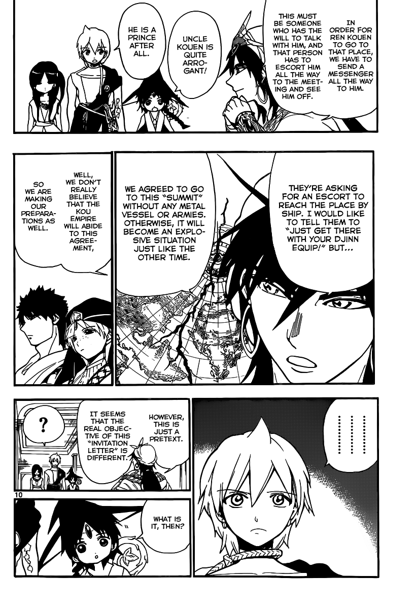 Magi - Labyrinth of Magic Chapter 201 page 11 - Chapter 201: The Invitation Letter to Balbadd