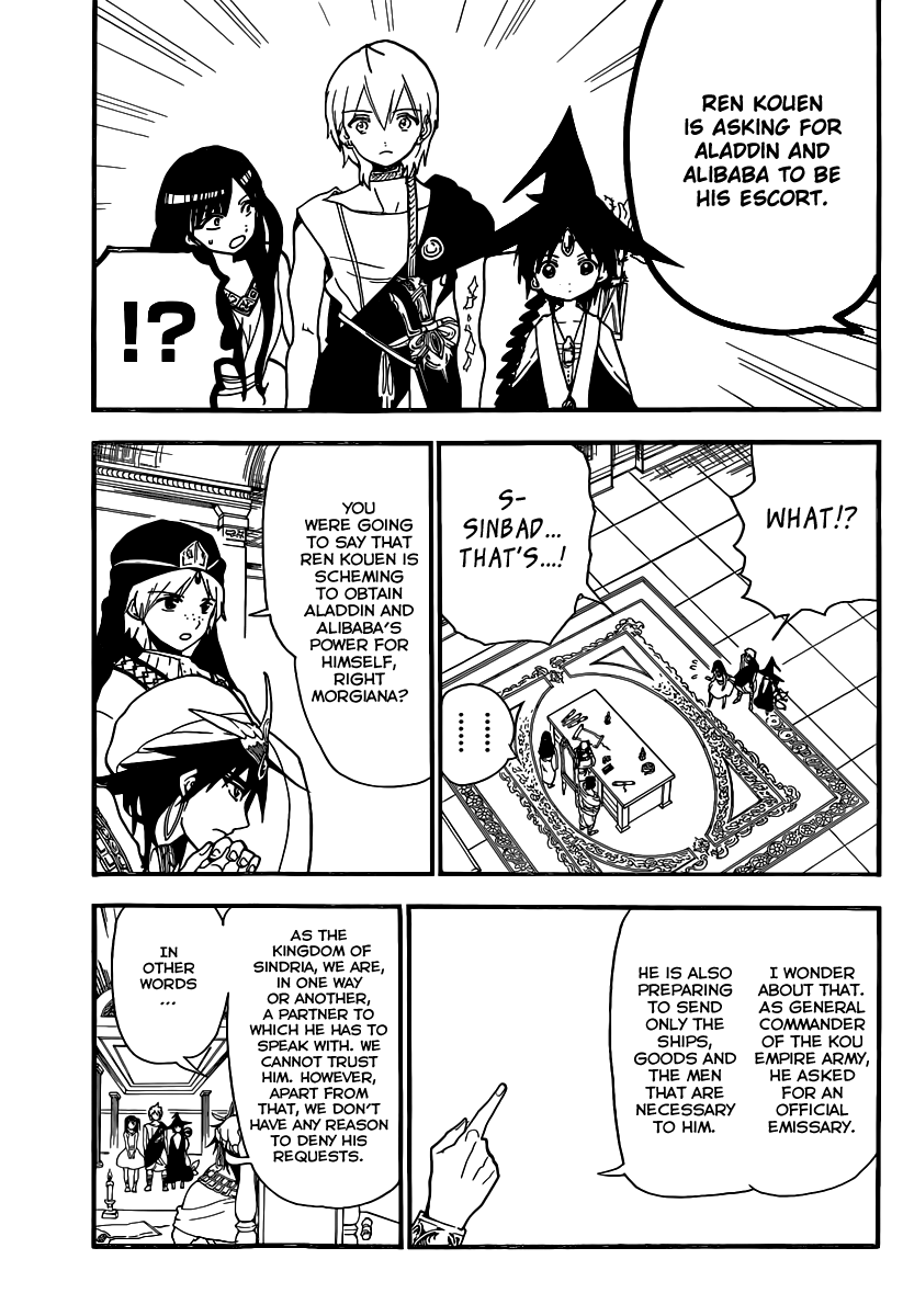 Magi - Labyrinth of Magic Chapter 201 page 12 - Chapter 201: The Invitation Letter to Balbadd