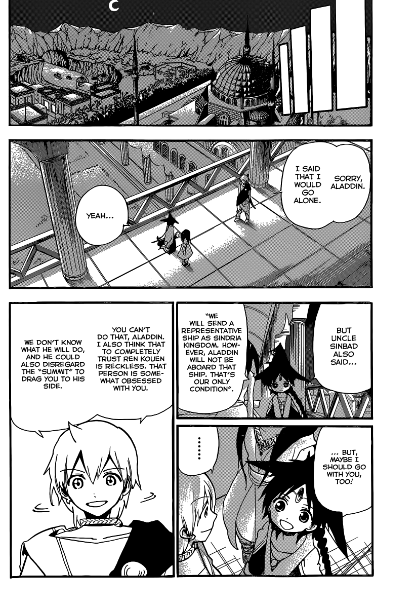 Magi - Labyrinth of Magic Chapter 201 page 15 - Chapter 201: The Invitation Letter to Balbadd