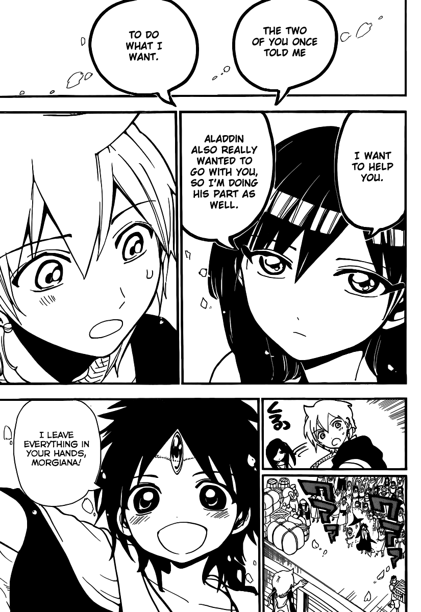 Magi - Labyrinth of Magic Chapter 201 page 18 - Chapter 201: The Invitation Letter to Balbadd