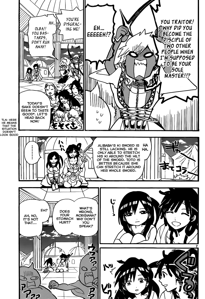 Magi - Labyrinth of Magic Chapter 201 page 8 - Chapter 201: The Invitation Letter to Balbadd
