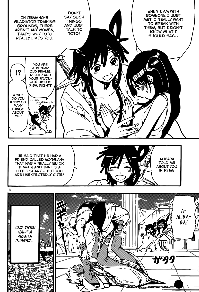 Magi - Labyrinth of Magic Chapter 201 page 9 - Chapter 201: The Invitation Letter to Balbadd