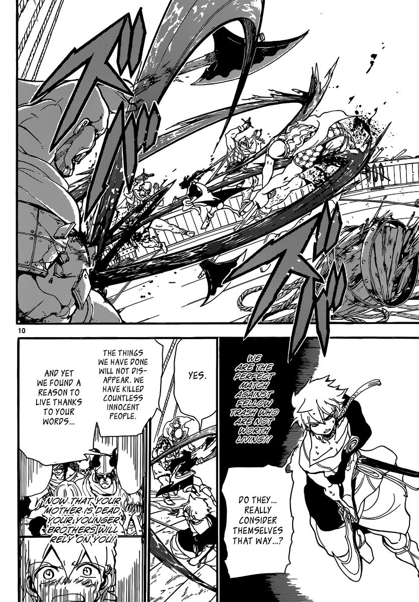 Magi - Labyrinth of Magic Chapter 202 page 11 - Chapter 202: Alibaba's Household