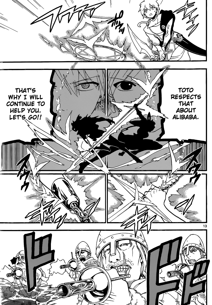 Magi - Labyrinth of Magic Chapter 202 page 14 - Chapter 202: Alibaba's Household