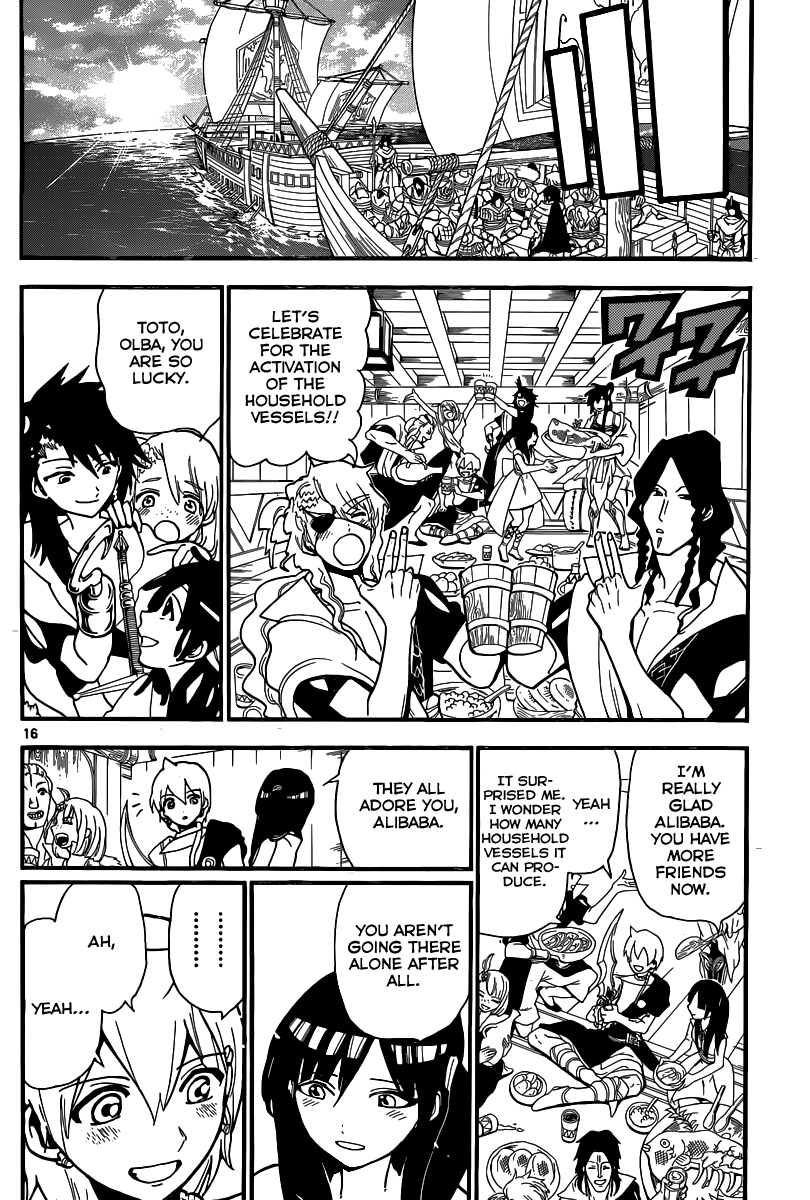 Magi - Labyrinth of Magic Chapter 202 page 17 - Chapter 202: Alibaba's Household