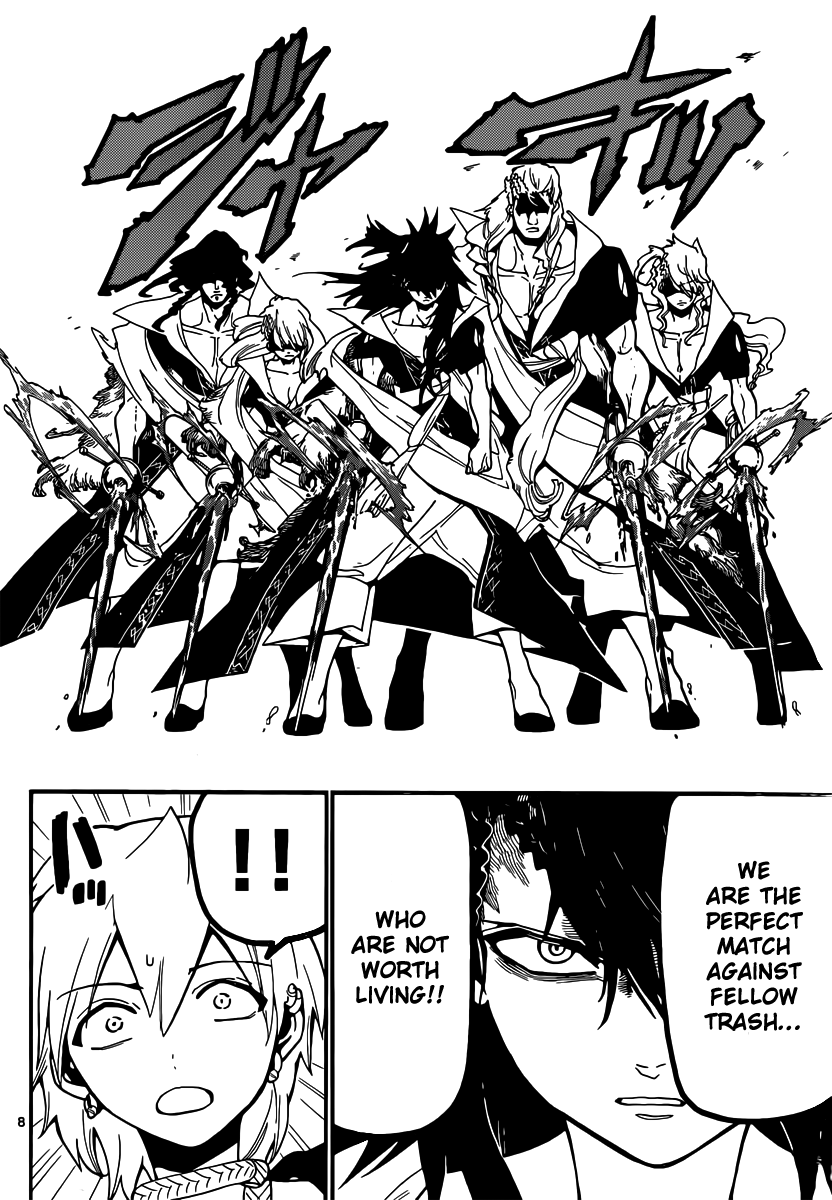 Magi - Labyrinth of Magic Chapter 202 page 9 - Chapter 202: Alibaba's Household