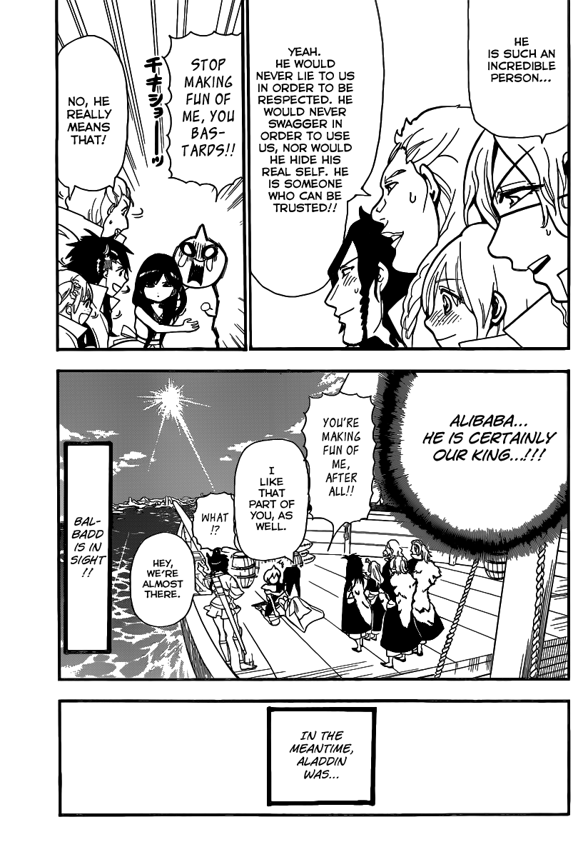 Magi - Labyrinth of Magic Chapter 204 page 11 - Chapter 204: Sinbad and Yunan