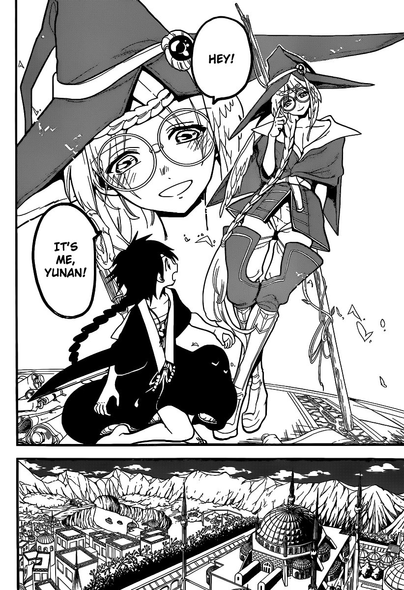Magi - Labyrinth of Magic Chapter 204 page 14 - Chapter 204: Sinbad and Yunan