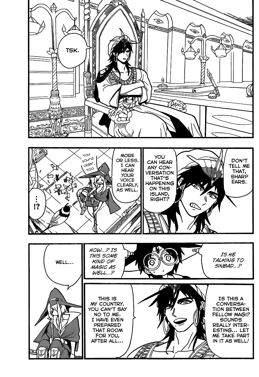 Magi - Labyrinth of Magic Chapter 204 page 19 - Chapter 204: Sinbad and Yunan