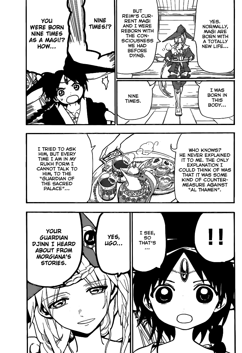 Magi - Labyrinth of Magic Chapter 205 page 13 - Chapter 205: What is a King Vessel?