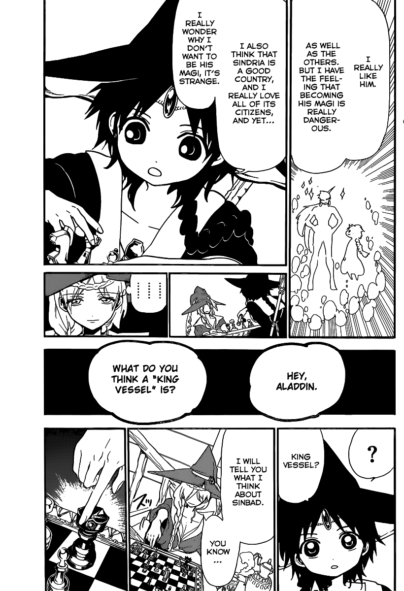 Magi - Labyrinth of Magic Chapter 205 page 15 - Chapter 205: What is a King Vessel?