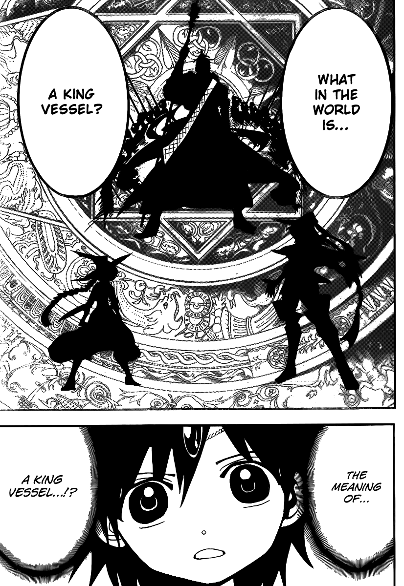 Magi - Labyrinth of Magic Chapter 205 page 17 - Chapter 205: What is a King Vessel?