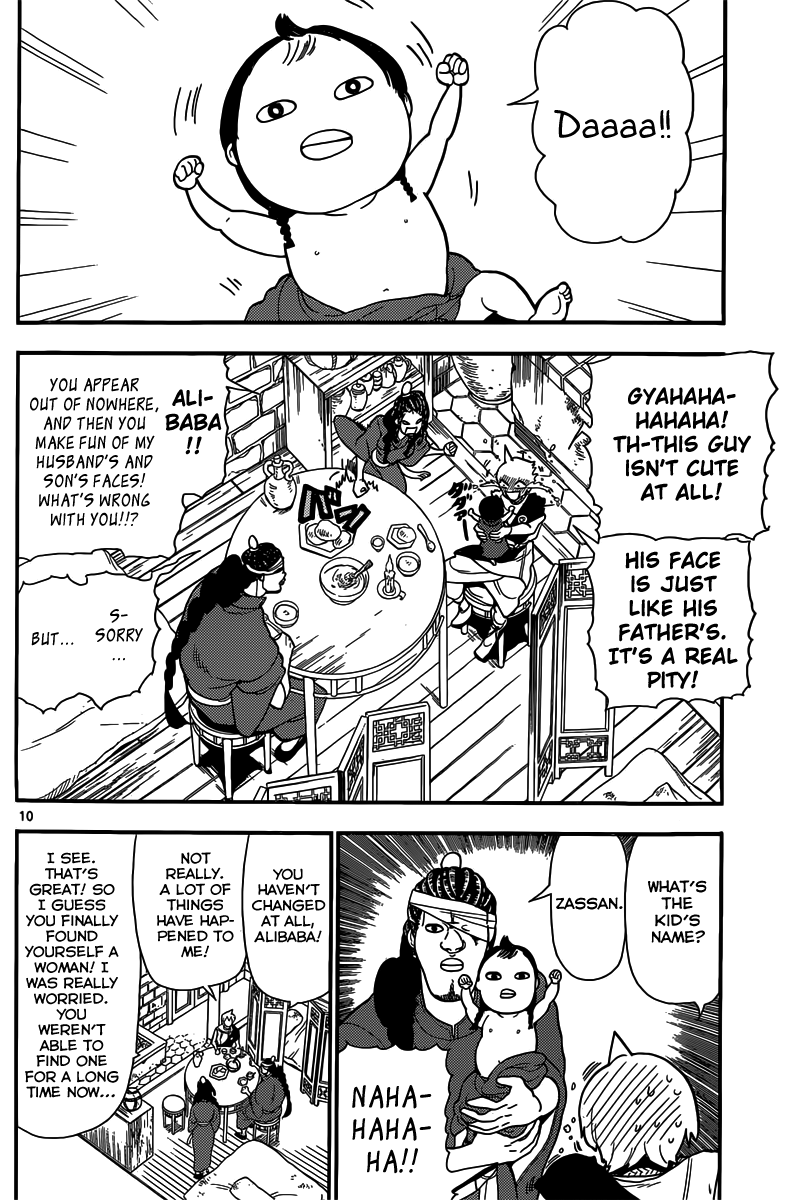 Magi - Labyrinth of Magic Chapter 206 page 10 - Chapter 206: An Evening at an Old Friend’s House