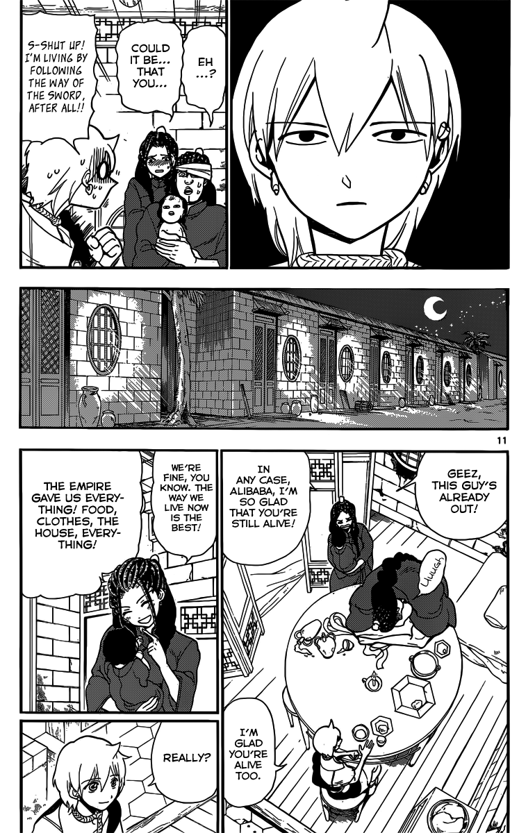 Magi - Labyrinth of Magic Chapter 206 page 11 - Chapter 206: An Evening at an Old Friend’s House
