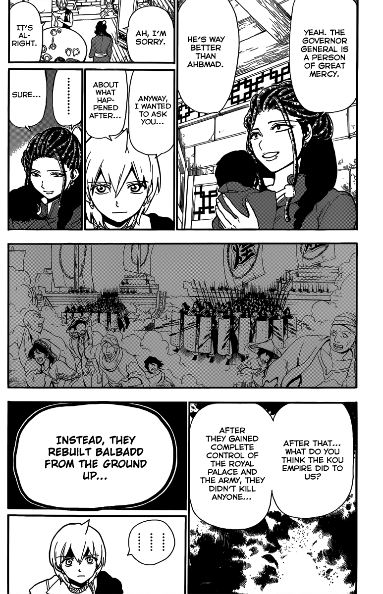 Magi - Labyrinth of Magic Chapter 206 page 12 - Chapter 206: An Evening at an Old Friend’s House