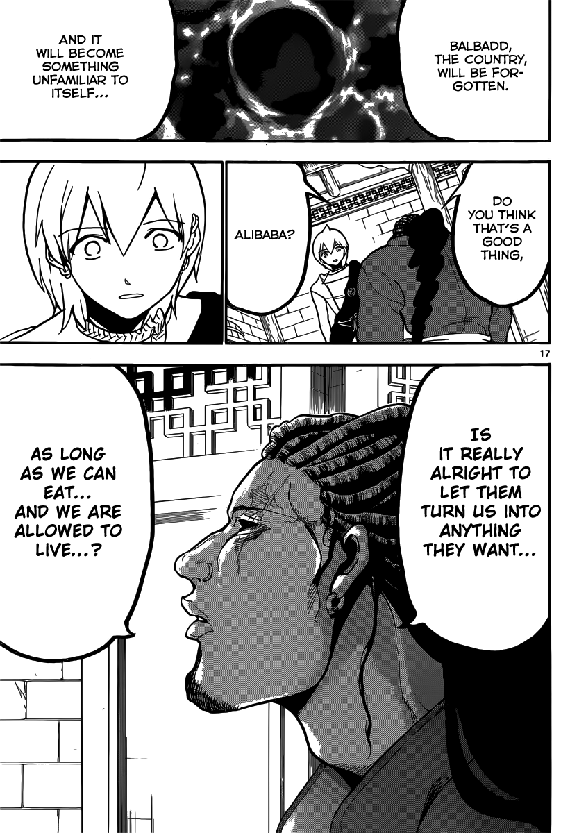 Magi - Labyrinth of Magic Chapter 206 page 17 - Chapter 206: An Evening at an Old Friend’s House