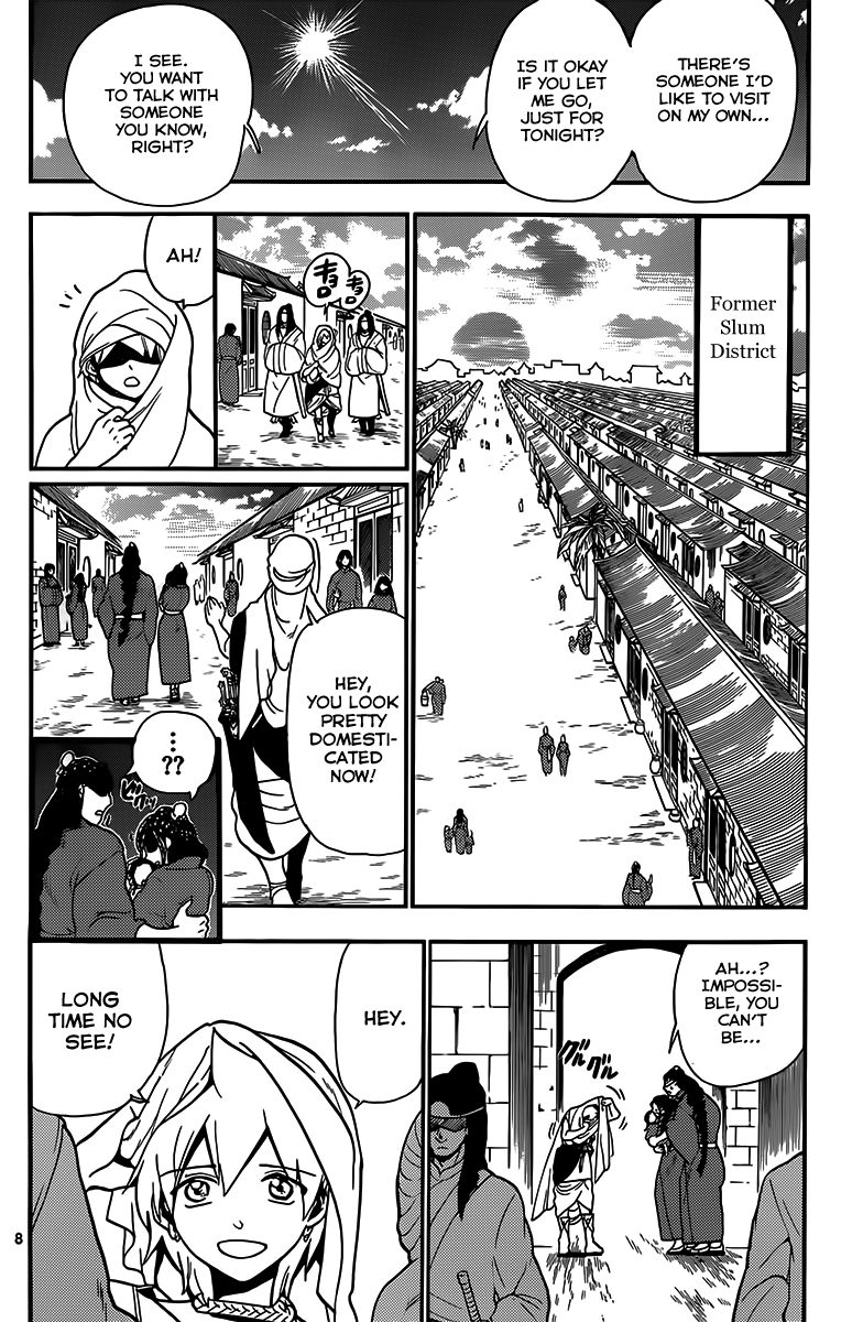 Magi - Labyrinth of Magic Chapter 206 page 8 - Chapter 206: An Evening at an Old Friend’s House