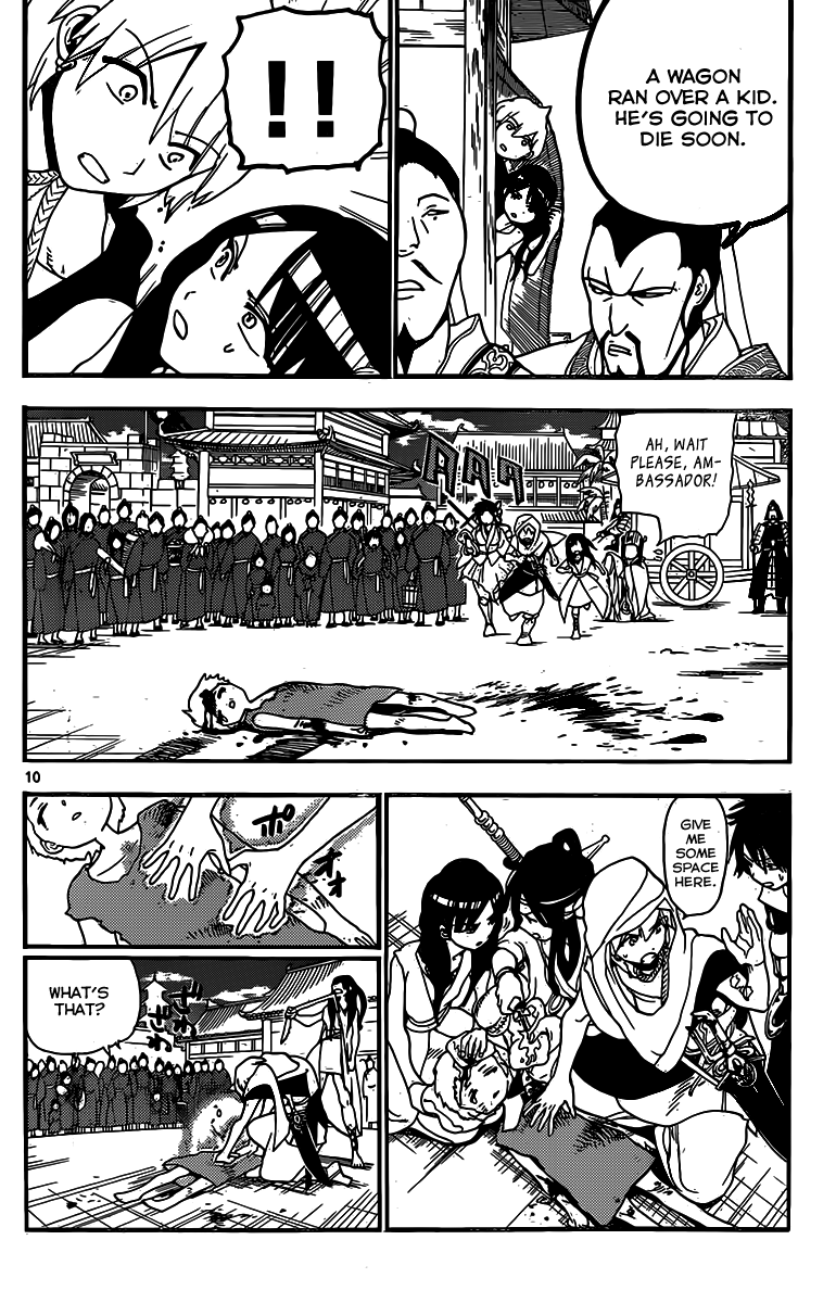 Magi - Labyrinth of Magic Chapter 207 page 11 - Chapter 207: At Cassim's Grave