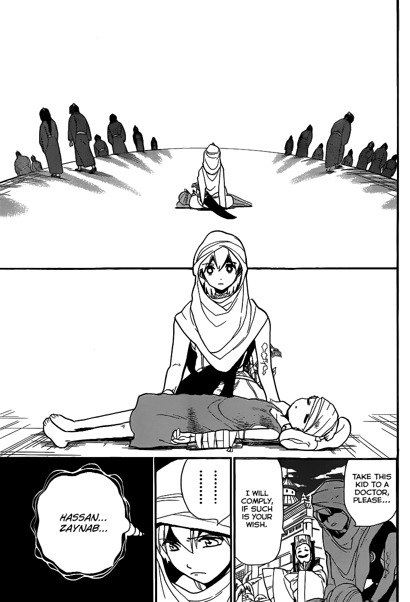 Magi - Labyrinth of Magic Chapter 207 page 16 - Chapter 207: At Cassim's Grave