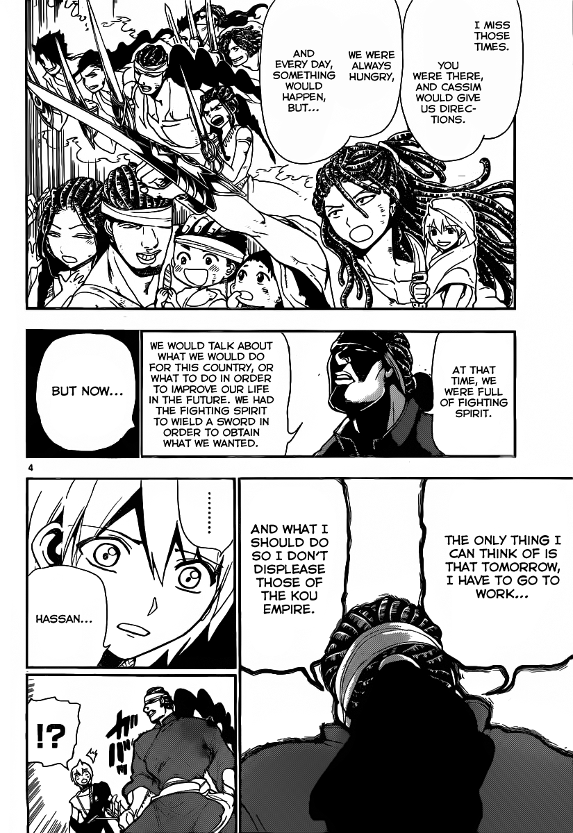 Magi - Labyrinth of Magic Chapter 207 page 5 - Chapter 207: At Cassim's Grave