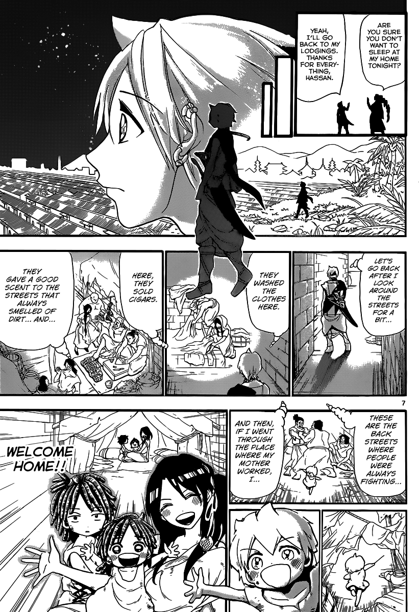 Magi - Labyrinth of Magic Chapter 207 page 8 - Chapter 207: At Cassim's Grave