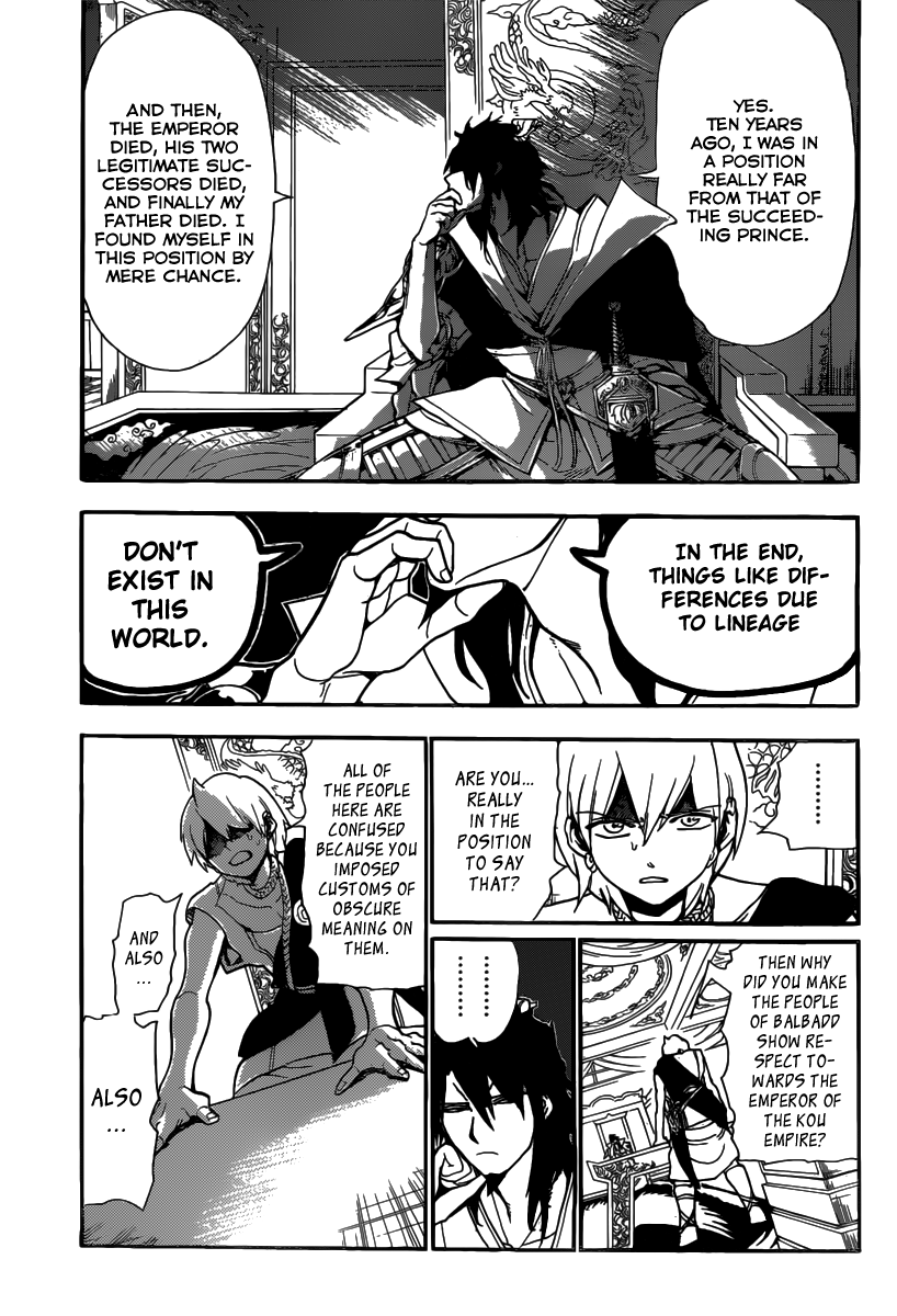 Magi - Labyrinth of Magic Chapter 208 page 12 - Chapter 208: The Man Called Ren Koumei