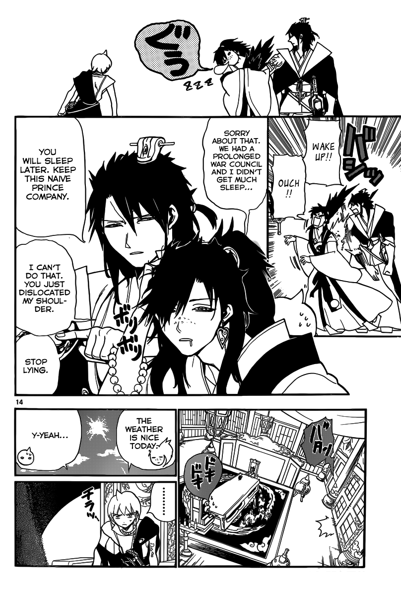 Magi - Labyrinth of Magic Chapter 208 page 15 - Chapter 208: The Man Called Ren Koumei