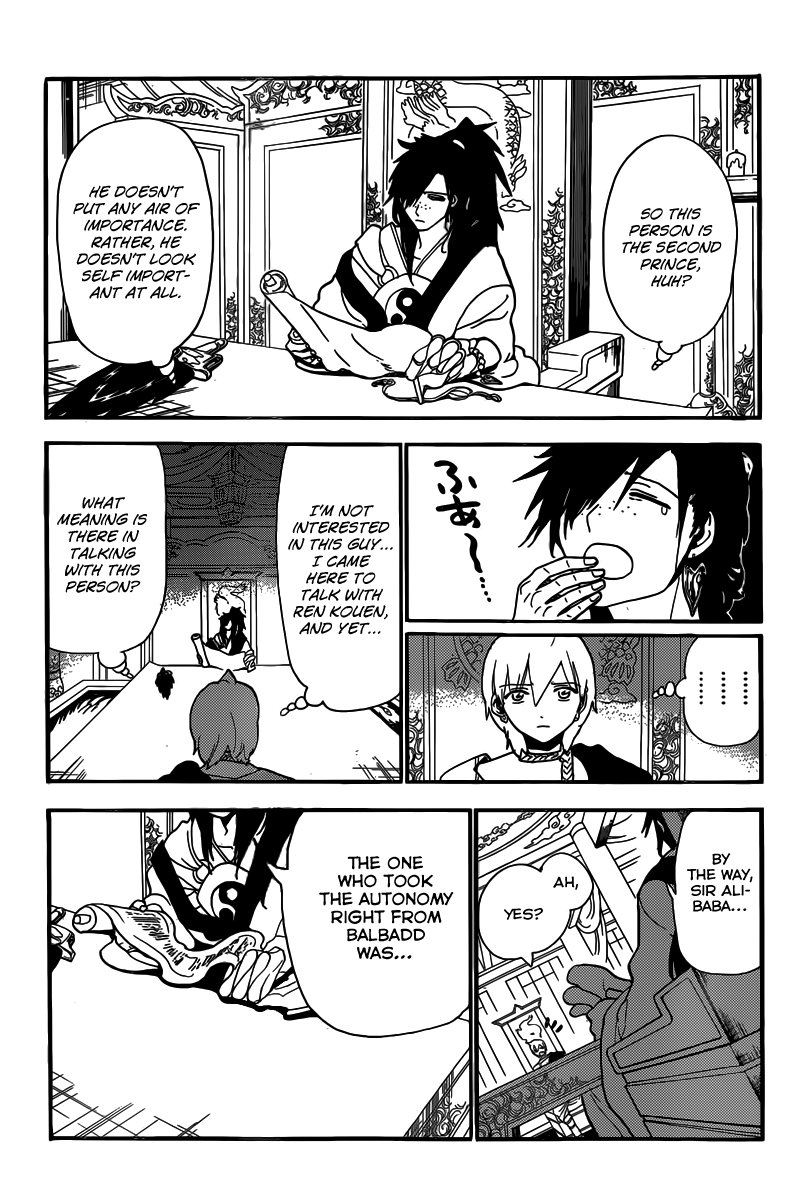 Magi - Labyrinth of Magic Chapter 208 page 16 - Chapter 208: The Man Called Ren Koumei