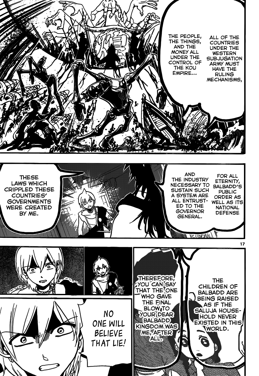 Magi - Labyrinth of Magic Chapter 208 page 18 - Chapter 208: The Man Called Ren Koumei