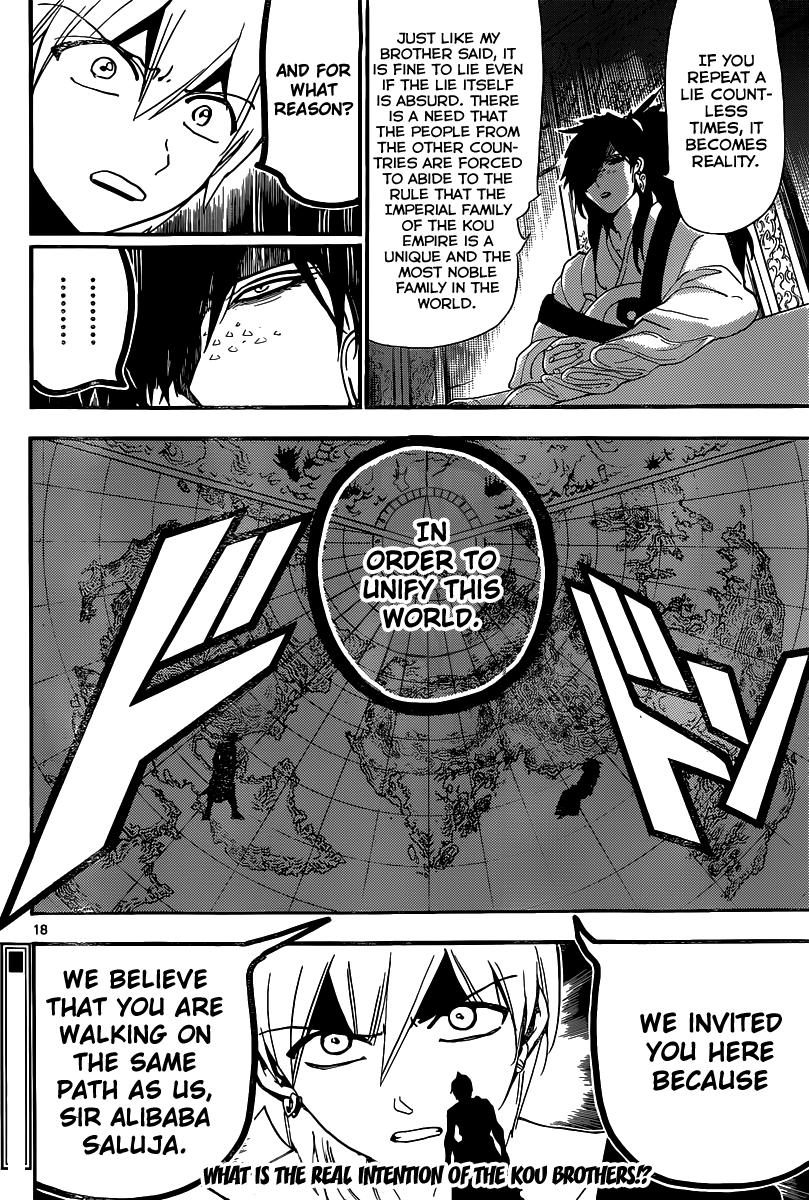 Magi - Labyrinth of Magic Chapter 208 page 19 - Chapter 208: The Man Called Ren Koumei