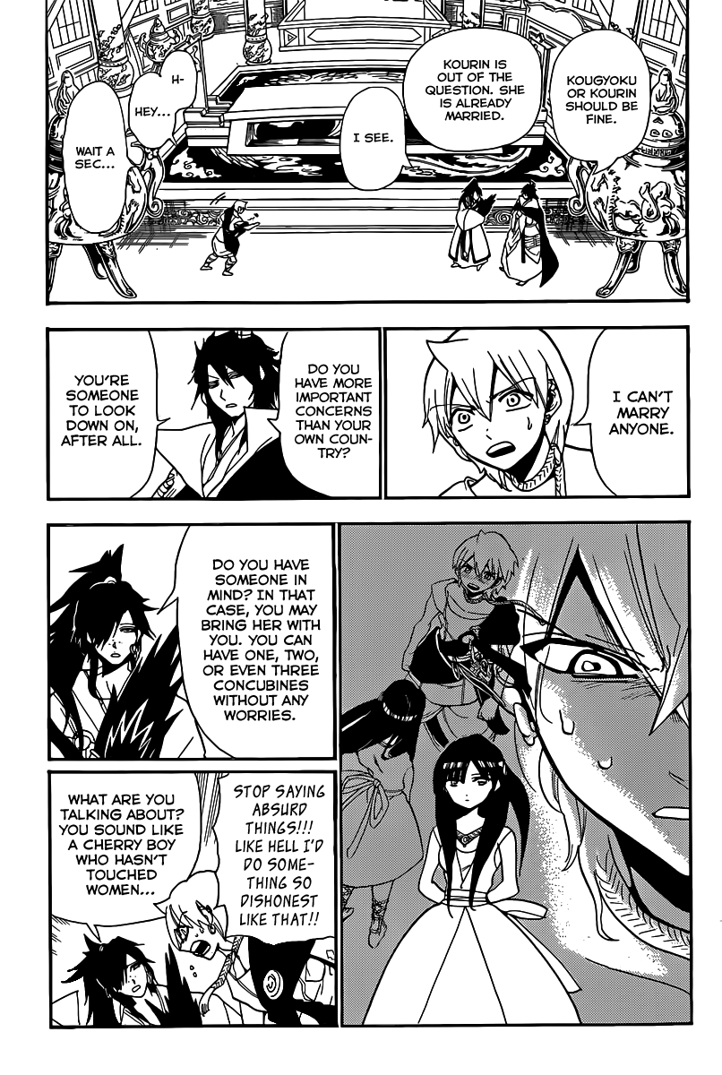 Magi - Labyrinth of Magic Chapter 210 page 8 - Chapter 210: Conditions