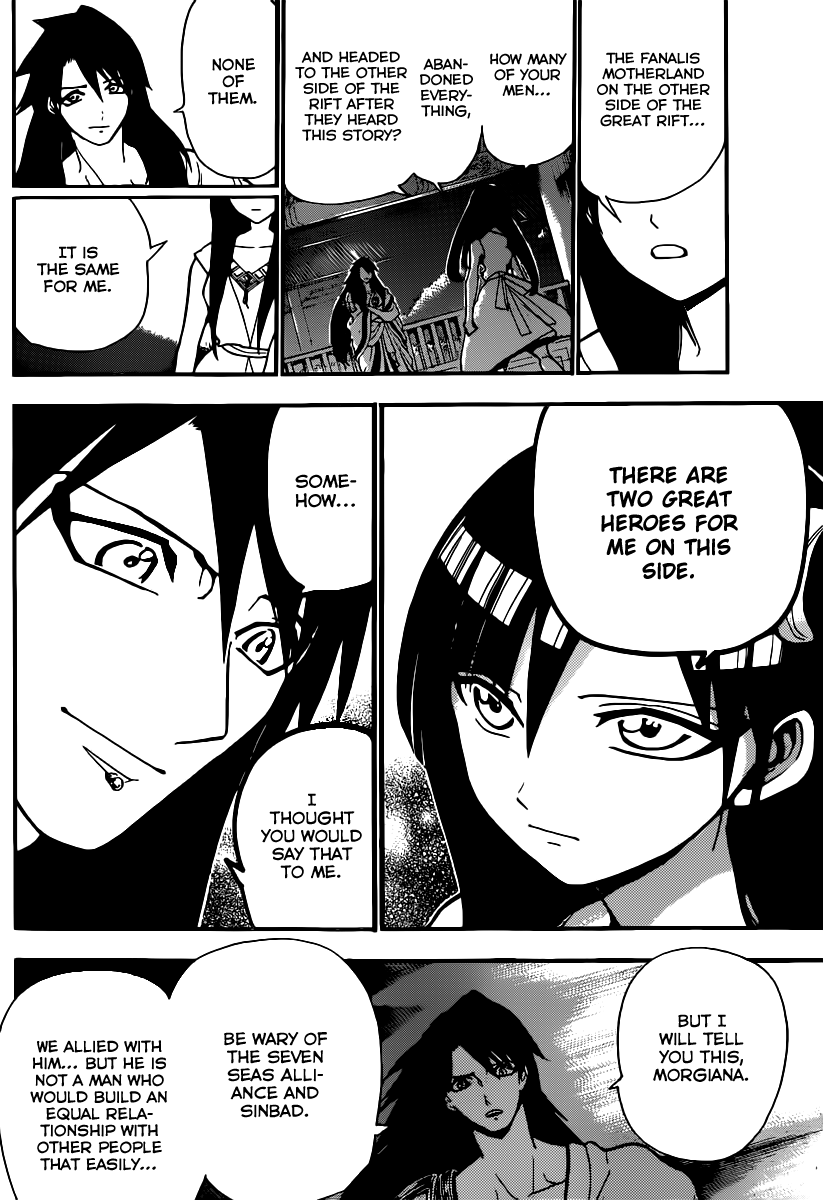 Magi - Labyrinth of Magic Chapter 211 page 16 - Chapter 211: The Fanalis' Homeland