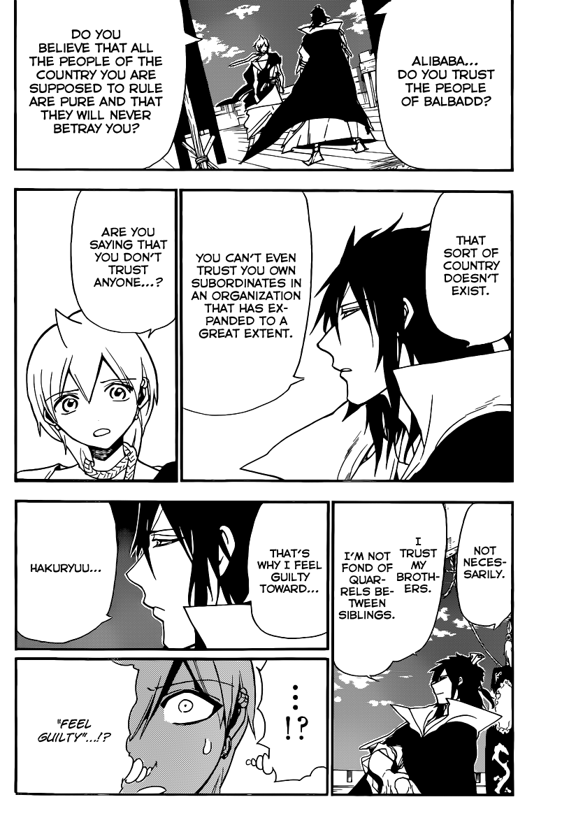 Magi - Labyrinth of Magic Chapter 212 page 13 - Chapter 212: Dirty Hands