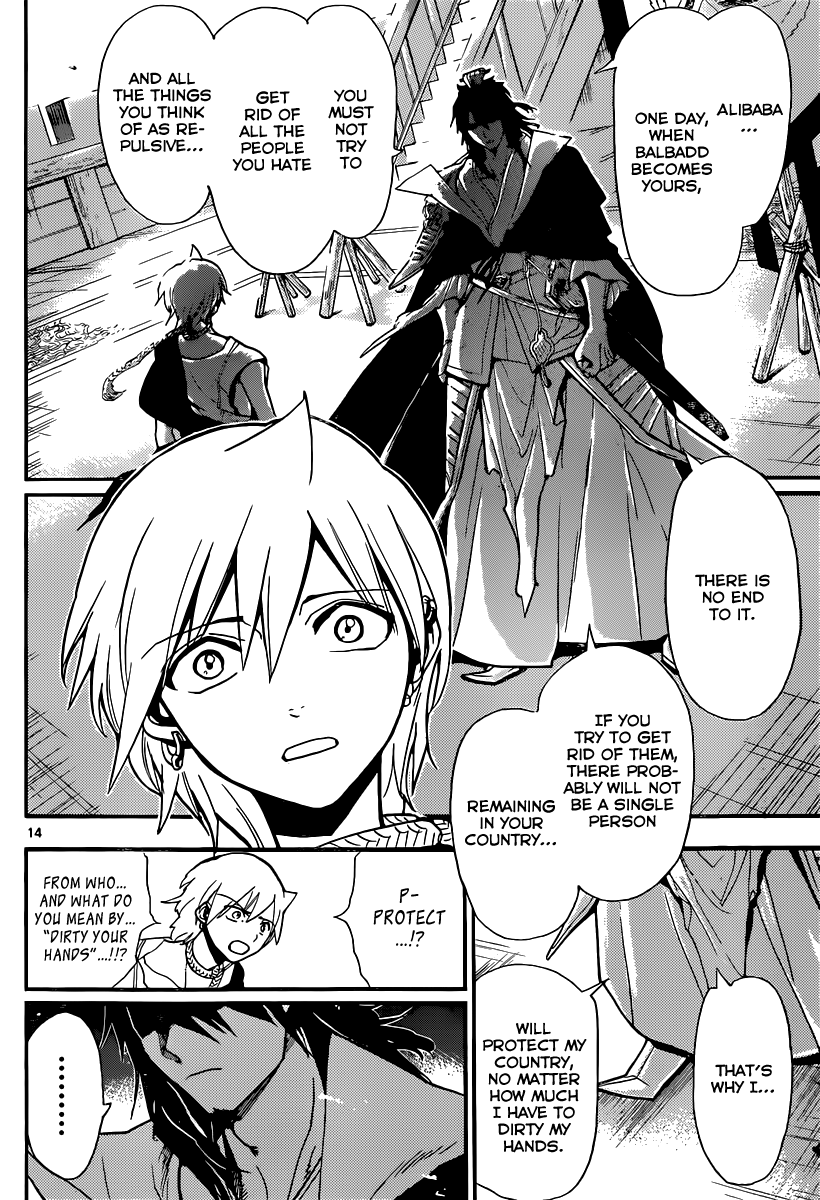 Magi - Labyrinth of Magic Chapter 212 page 15 - Chapter 212: Dirty Hands
