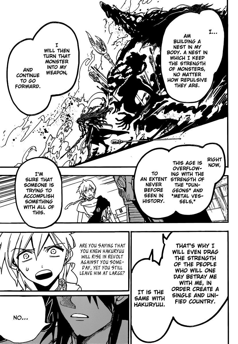 Magi - Labyrinth of Magic Chapter 212 page 16 - Chapter 212: Dirty Hands
