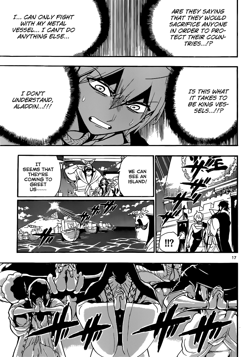 Magi - Labyrinth of Magic Chapter 212 page 18 - Chapter 212: Dirty Hands