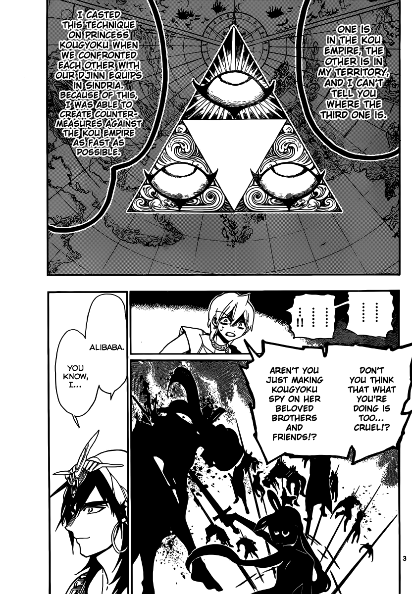 Magi - Labyrinth of Magic Chapter 212 page 4 - Chapter 212: Dirty Hands