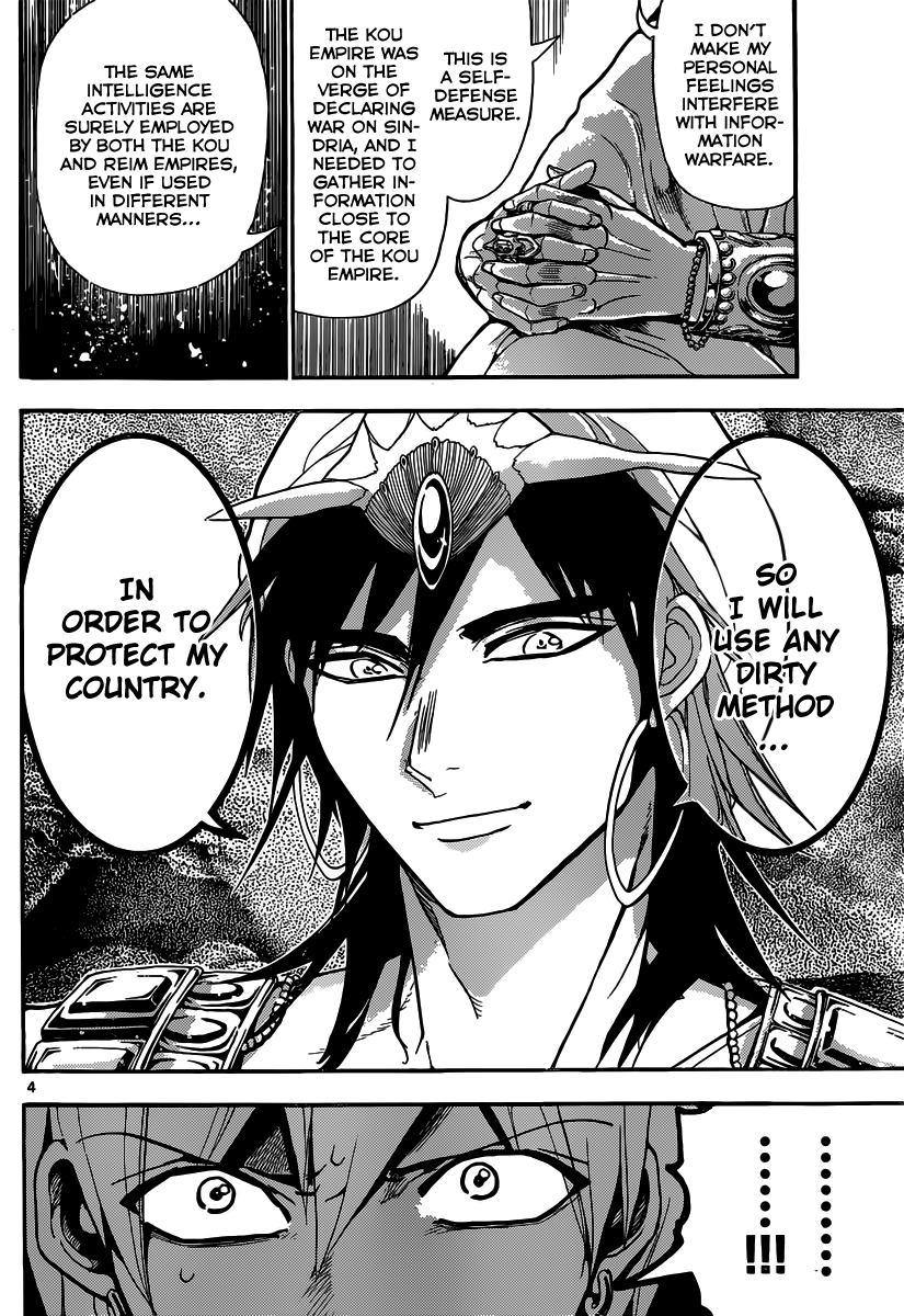 Magi - Labyrinth of Magic Chapter 212 page 5 - Chapter 212: Dirty Hands