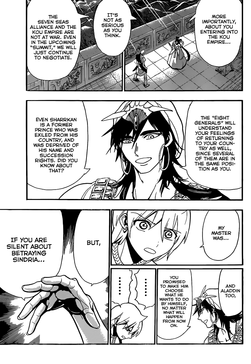 Magi - Labyrinth of Magic Chapter 212 page 6 - Chapter 212: Dirty Hands