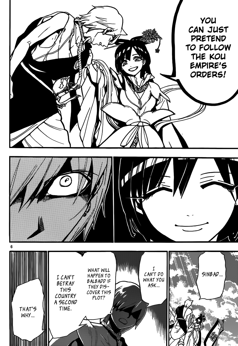Magi - Labyrinth of Magic Chapter 212 page 7 - Chapter 212: Dirty Hands