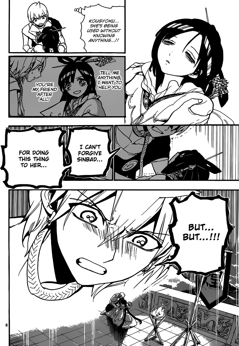 Magi - Labyrinth of Magic Chapter 212 page 9 - Chapter 212: Dirty Hands