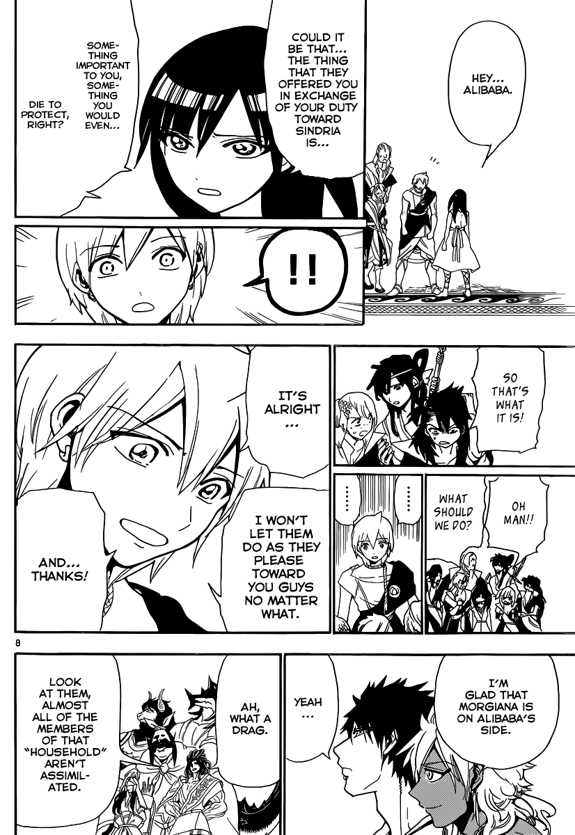 Magi - Labyrinth of Magic Chapter 213 page 10 - Chapter 213: The Summit