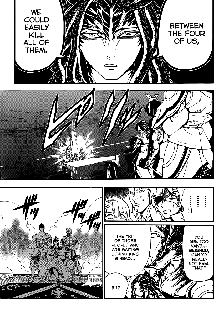 Magi - Labyrinth of Magic Chapter 213 page 11 - Chapter 213: The Summit