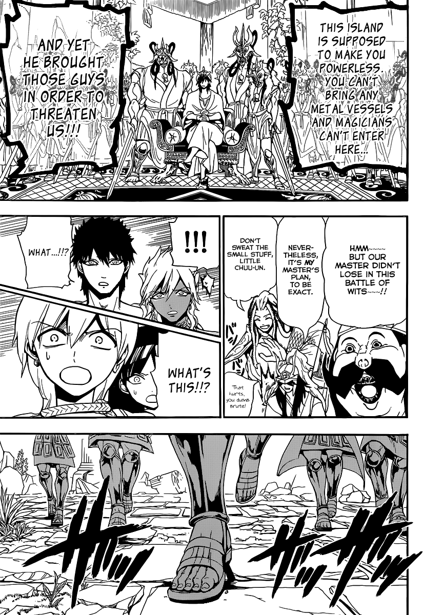 Magi - Labyrinth of Magic Chapter 213 page 13 - Chapter 213: The Summit