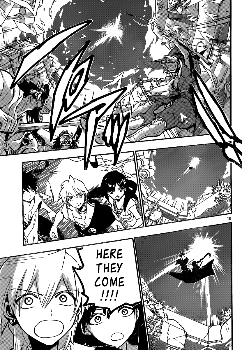 Magi - Labyrinth of Magic Chapter 213 page 17 - Chapter 213: The Summit